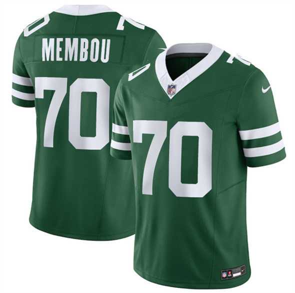 Men & Women & Youth New York Jets #70 Armand Membou Green 2025 Draft F.U.S.E. Vapor Untouchable Limited Stitched Jersey